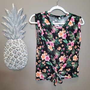2/$15 Hawaiian Crop Top Tank